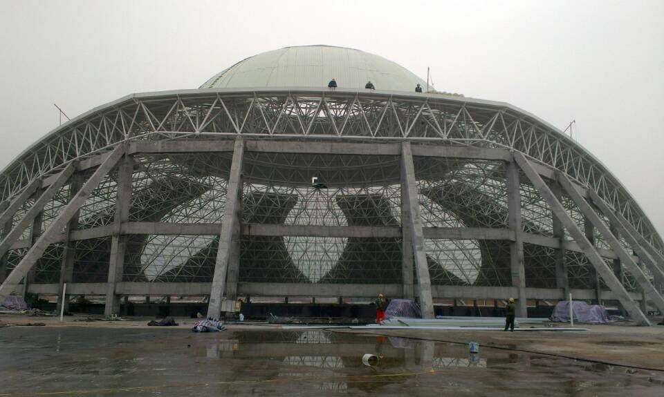 贺州温泉馆网架工程